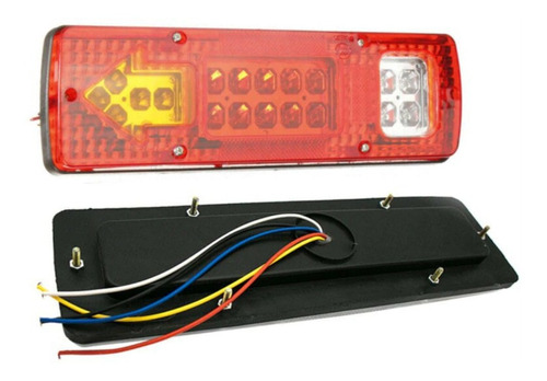 Luces Traseras Tráiler/camión (un Par - 12v)