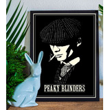 Cuadro Marco Negro Poster 33x48cm Shelby Peaky Blinders 06