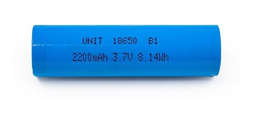 2200mah Batería Recargable 18650 3.7v