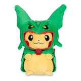 Pikachu Rayquaza Cosplay Peluche 20cm Alola Ash Moon A18*