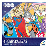 Warner Brothers Every Story 4 Rompecabezas De 60 Pz Novelty