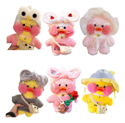 Pato 30cm Duck Lalafanfan Kawaii Peluche Duck Am R