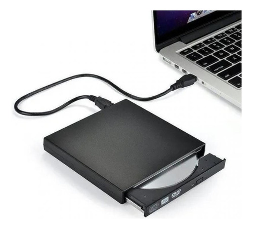 Gravador De Cd Dvd Slim Drive Externo Usb 3.0 Knup