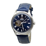 Reloj Orient Para Hombre Fag00004d0 Open Heart  Azul