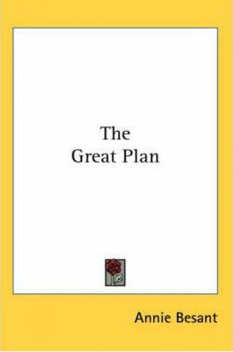 Libro The Great Plan - Annie Besant