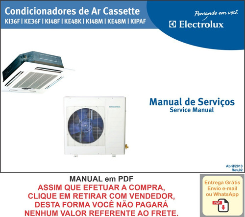 Manual Técnico  Ar Condicionado Electrolux Ki-ke-kipaf 36,48