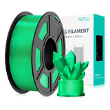 Filamento Pla Plus Sunlu Verde Transparente, 1,75 Mm, 1 Kg