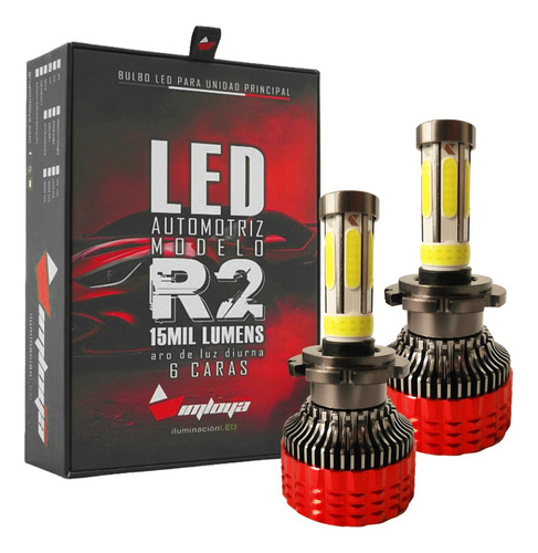 Imloya Kit Focos Led R2 Luz Blanca 15000 Lumens