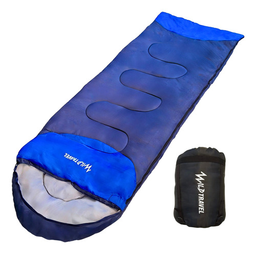 Saco De Dormir Extremo Wild Travel -15° +10° Camping 1800g