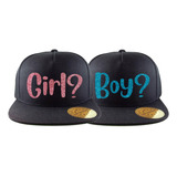 Gorras Revelación De Género Par Es Niña O Niño? Girl Or Boy?