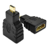 Adaptador Micro Hdmi A Hdmi Hembra Cámaras A Tv Smart