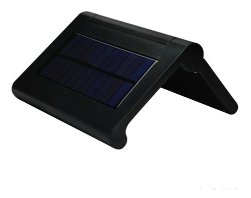 Foco Solar 34 Led/ Articulado/ Con Sensor De Movimiento Color De La Carcasa Negro