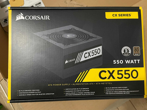 Corsair Cx 550w | Impecável | Caixa Original