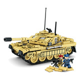 Minibuild Bloques Soldados Y Tanques Challenger Militares