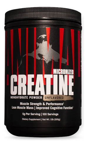 Creatina Monohidrato Micronizada 500gr -animal