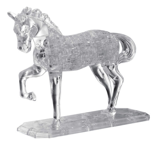 Bepuzzled Deluxe 3d Crystal Jigsaw Puzzle - Caballo Animal A