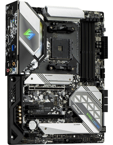 Tarjeta Madre Asrock B550 Steel Legend Amd Am4 Atx 