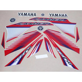 Kit Adesivos Yamaha Xtz 250 Lander 2009 Vermelha - Lb10193