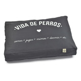 Colchón Cama Para Mascotas Perros Gatos Gabardina 50x70