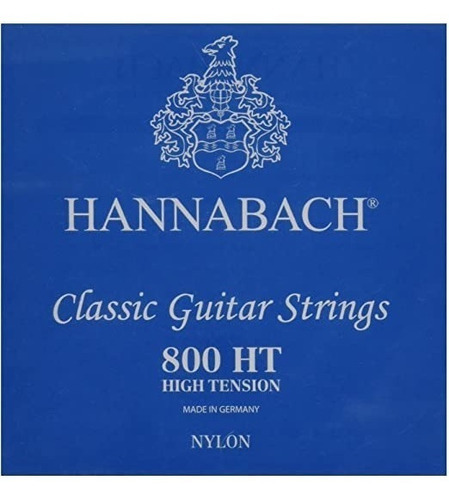 Hannabach 800 Encordado Nylon Guitarra Clasica Serie 800