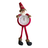 Reloj Navideño Reloj Decorativo Para Navidad Patas Largas 