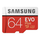 Tarjeta Microsd Samsung Evo 64gb Para Celulares Y Tablets Sa
