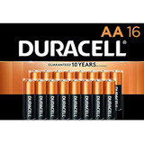 Duracell - Pilas Alcalinas Aa Coppertop De Larga Duración Mu