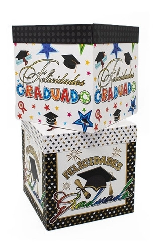 6 Caja Graduación 22x22