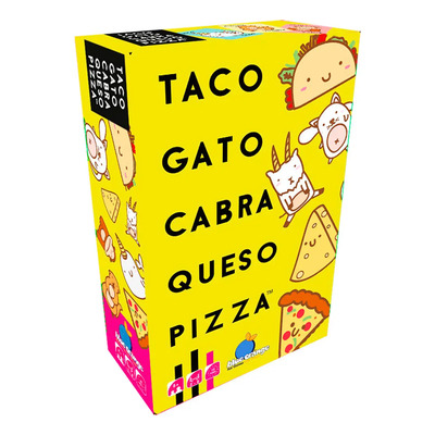 Taco, Gato, Cabra, Queso, Pizza En Español, Blue Orange | MercadoLibre