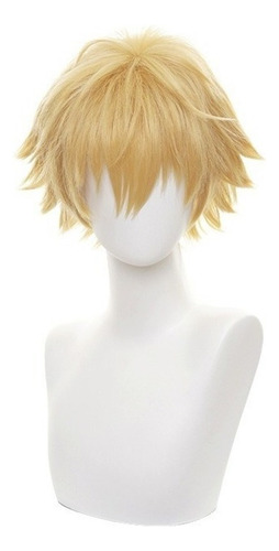 Light Blonde Reverse Wig Party Cosplay Wig