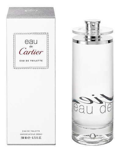 Perfume Eau De Cartier Edt 200 Ml Unisex Spray Nuevo