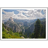 Artwall Yosemite-half Dome, Vernal Falls