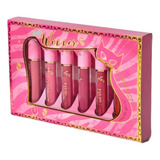 Set 6 Labiales Acabado Mate Kevin & Coco