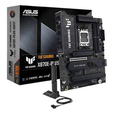Placa madre Asus Tuf Gaming X870e-Plus Wifi 7 AM5\u002FDDR5 Asus negra | Meses sin interés