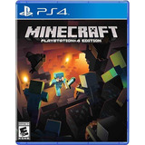 Minecraft Edição Playstation Ps4 Mídia Física