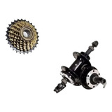 Kit Shimano 7v Catraca 14-28 Cubo Alumínio Gts Bicicleta Mtb