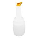 Bote Para Mezclar Mezclador Dispensador De Bar Botella 2 L Color Amarillo