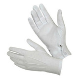 Guantes Blanco Grande Botón Pack 10 Unidades