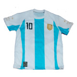 Remera Homenaje Argentina Campeón #10 Nombre Personalizado