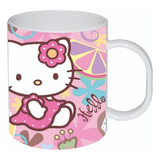 Tazón Mug Hello Kitty Anime Kawai  300 Ml Natural