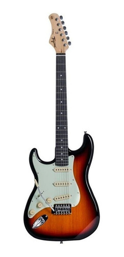 Guitarra Stratocaster Tg-500 Lh Canhoto Tagima Sb Sunburst