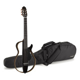 Yamaha Guitarra Silent Slg200n Negro Cuerdas Nylon Efectos