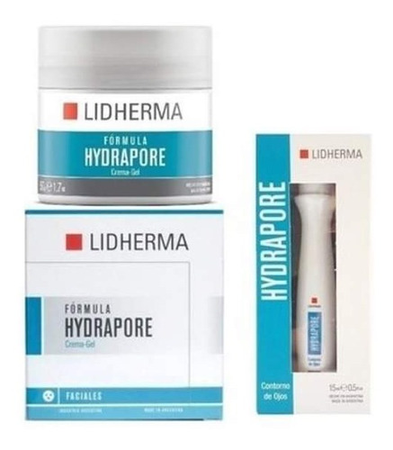 Lidherma Hydrapore Crema+ Contorno De Ojos Humectante 
