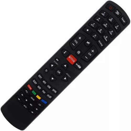 Controle Tv Philco Smart 3d Rc3100l03 Netflix Novo