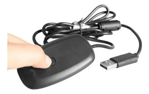 Receptor De Gamepad Usb Sem Fio 2024 Para Xbox 360 - Preto