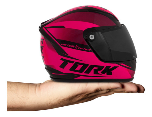 Mini Capacete Para Coleção Pro Tork Oficial Factory Edition 