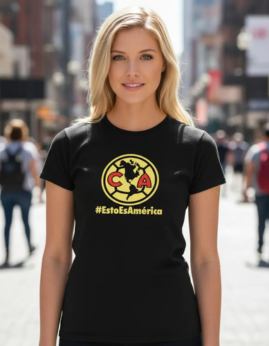 Playera Mujer América Esto Es América