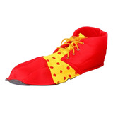 Zapatos De Payaso Rojos Para Disfraz De Halloween Para Mujer