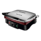 Press Grill Mondial Red Ceramic, Pg-02, 127v/60hz