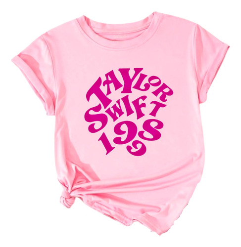 Camiseta Taylor Swift Baby Look Tecido 100% Algodão